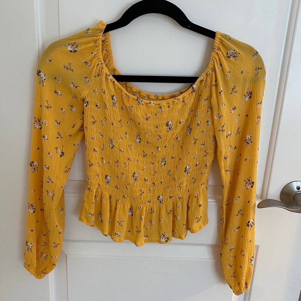 Hollister Floral Blouse
